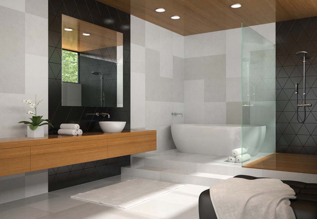 Green Level Construction-3D Rendering-Bath
